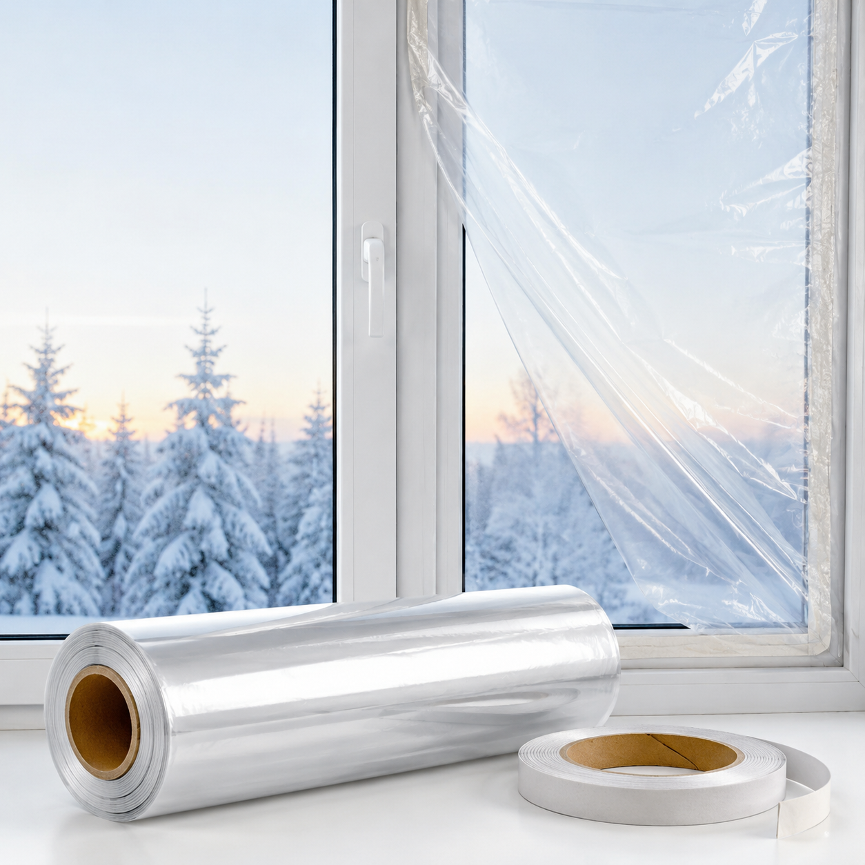 Thermal Window Insulation Film Kit